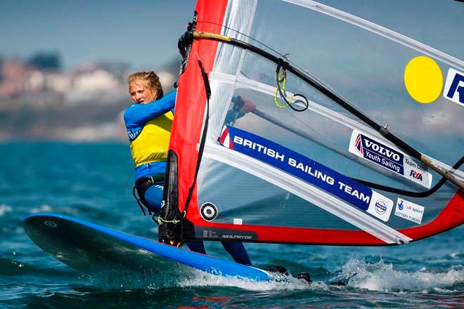 Imogen Sills,RSX,GBR 561 - 2014 RYA Youth National Championships ©  Paul Wyeth / RYA http://www.rya.org.uk